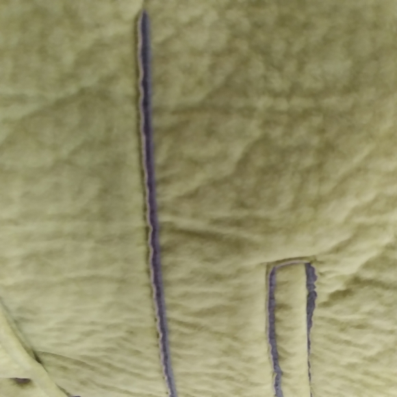 Tsunami Green Button Down Micro Fiber Womens Sz XL Long Sleeve Coat - Picture 5 of 11